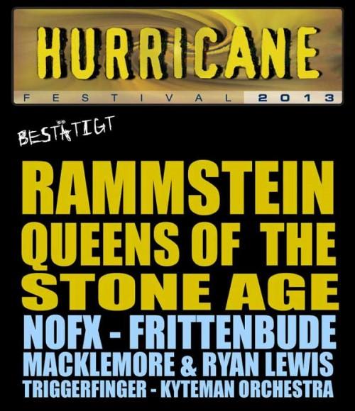 Hurricane Festival 2013 - Vorbericht
