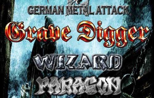 Grave Digger, Wizard, Paragon &amp; Gun Barrel - Bremen / Tivoli