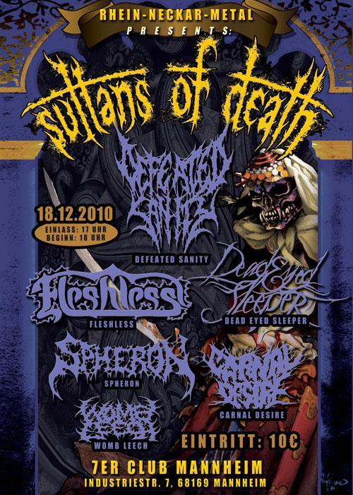 sultansofdeath-festival2010flyer