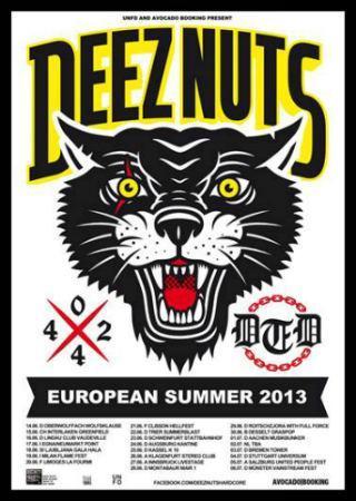 DeezNuts Tour Sommer 2013