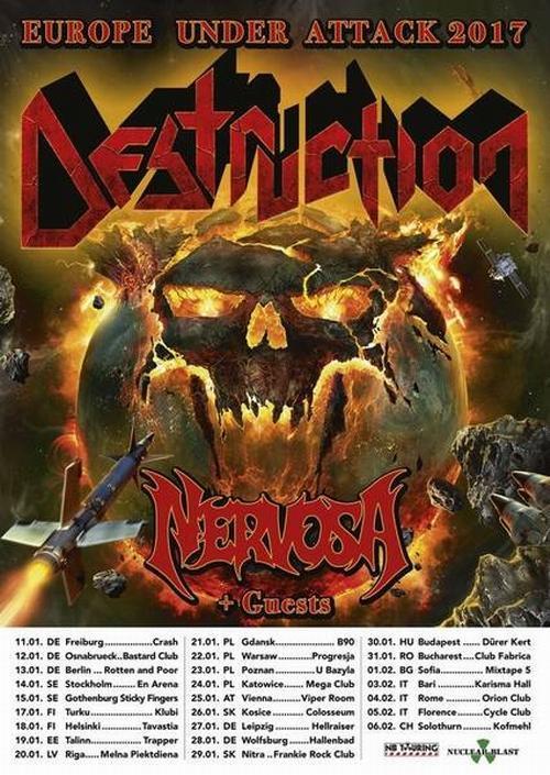 Destruction Eurpa Tour 2017
