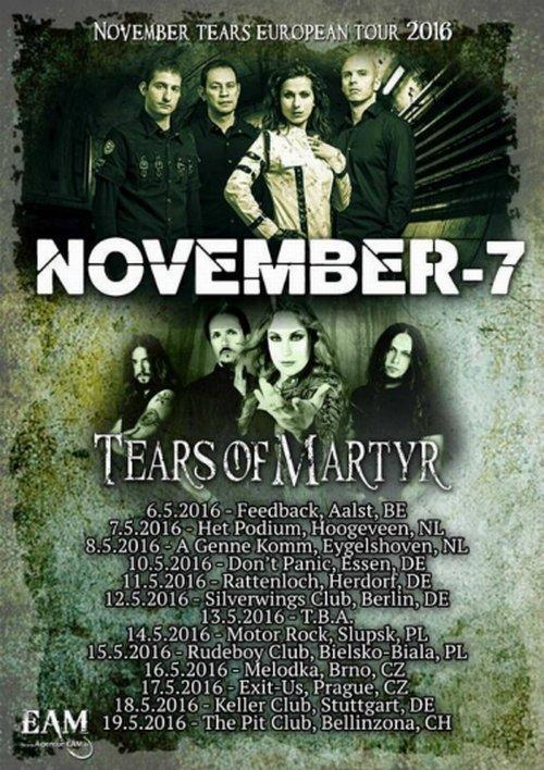 Tears Of Martyr Tourflyer 2016