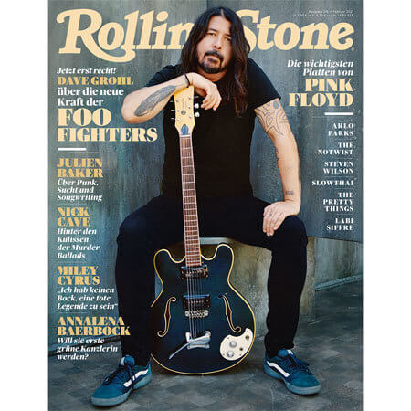 Rolling Stone Heftcover mit Dave Grohl