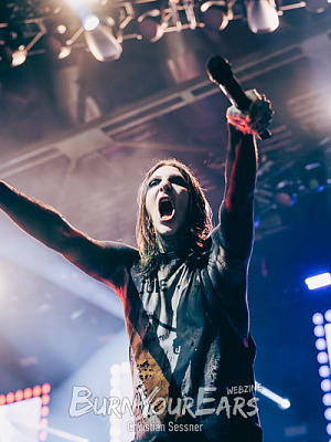 MOTIONLESS IN WHITE Sänger Chris Motionless