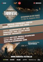 Der Flyer zum Taubertal-Festival 2022