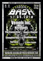Erste Bands fürs METAL BASH 2016 bestätigt
