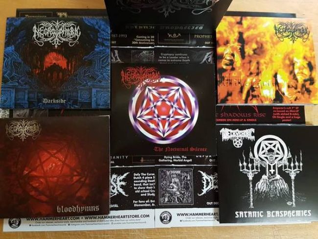 Review Special: Hammerheart Records veröffentlicht NECROPHOBIC-Box „Satanic Prophecies“