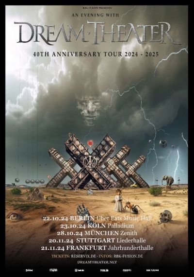 DREAM THEATER kündigen "40th Anniversary Tour 2024-2025" an