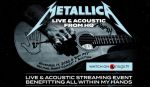 Metallica spielen Livestream-Konzert für den guten Zweck