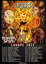 ANTHRAX kommen 2022 nach Europa auf Tour