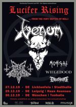 Lucifer Rising Festival mit Venom, Dark Funeral, Midnight, Wiegedood &amp; Deathrite