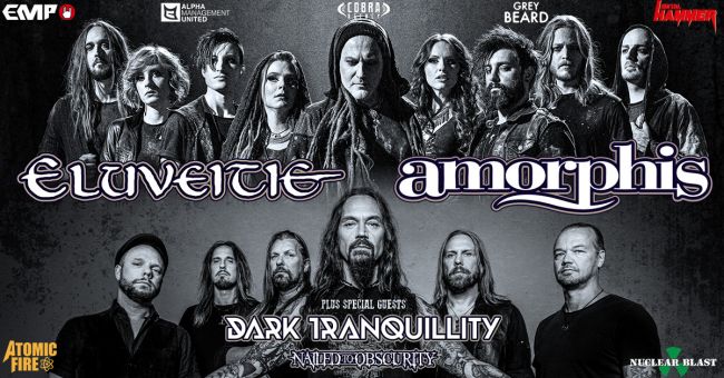 Eluveitie, Amorphis, Dark Tranquility &amp; Nailed To Obscurity - Der Konzertbericht aus der Großen Freiheit 36 in Hamburg