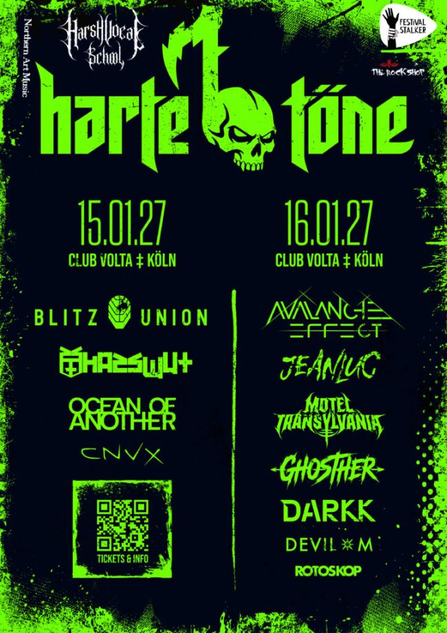 Neue Festivalreihe "Harte Töne" in Köln angekündigt