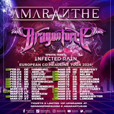 AMARANTHE & DRAGONFORCE - Tour steht bevor