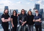 Dream Theater (L to R):  John Petrucci,  Mike Mangini,  James LaBrie,  John Myung,  Jordan Rudess