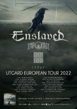 Das Tourplakat der ENSLAVED-Dates 2022