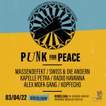 Punk For Peace - Spendenkonzert am 03.04.22 in Düsseldorf