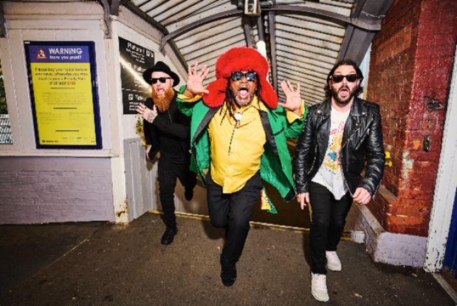 Die walisischen Jungs von SKINDRED