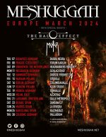 MESHUGGAH kommen mit MANTAR und THE HALO EFFECT auf Europa-Tour