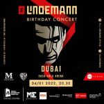 LINDEMANN feiert Geburtstag mit Konzert in Dubai