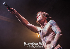 Tourabschluss mit Beartooth, Motionless In White und Stray From The Path in der Columbiahalle Berlin Caleb Shomo von Beartooth