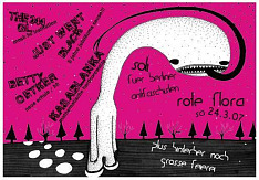 Just Went Black, The 244 GL, Betty Oetker & Kasablanka - Hamburg / Rote Flora Review